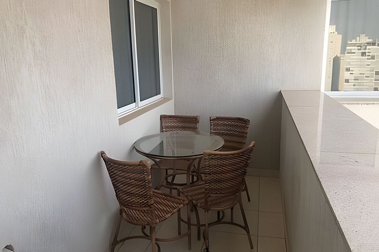 iFlat Brookfiled Towers Maior c/ Varanda 55 mts