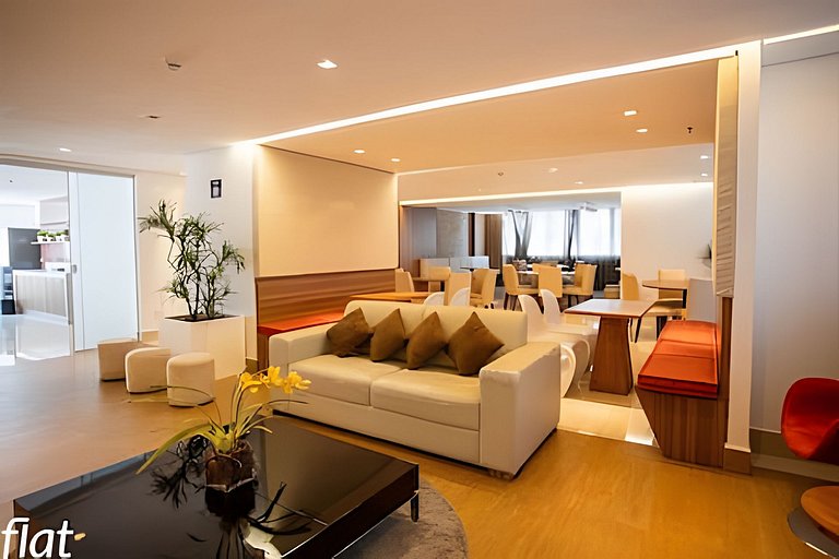 iFlat Brookfiled Towers Maior c/ Varanda 55 mts