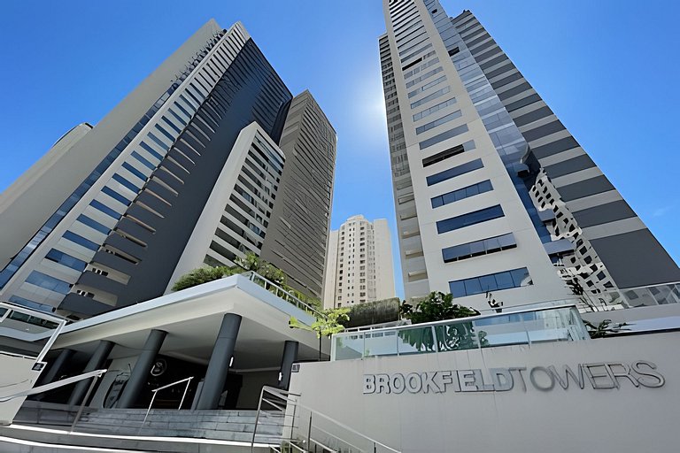 iFlat Brookfiled Towers Maior c/ Varanda 55 mts