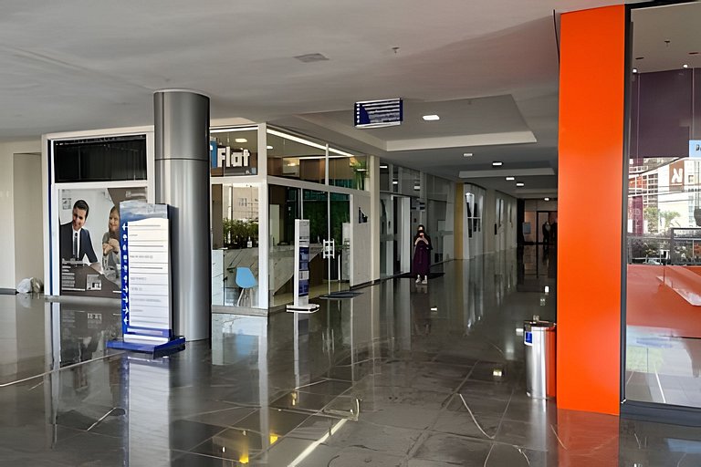 iFlat Brookfiled Towers Maior c/ Varanda 55 mts