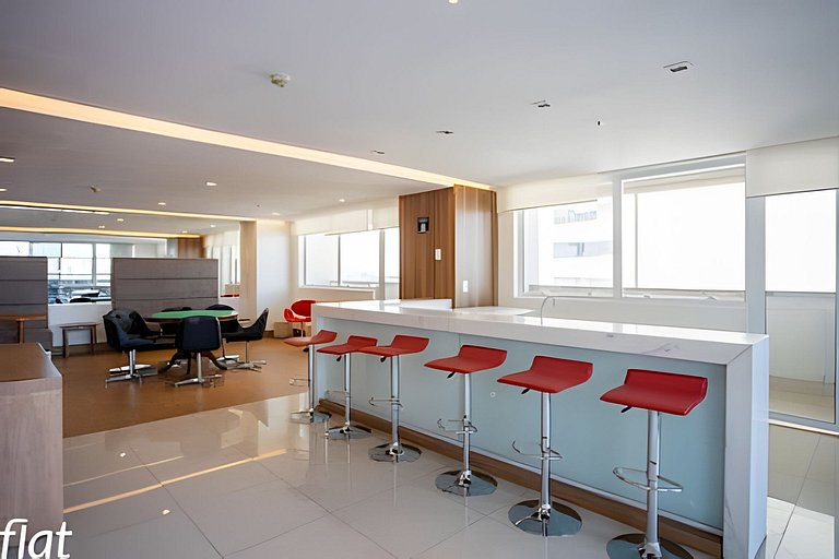 iFlat Brookfiled Towers Maior c/ Varanda 55 mts