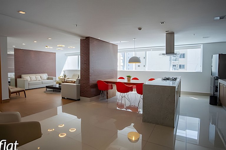 iFlat Brookfiled Towers Maior c/ Varanda 55 mts