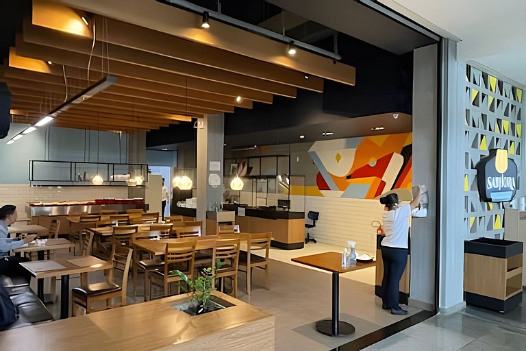 iFlat Brookfiled Towers Maior c/ Varanda 55 mts