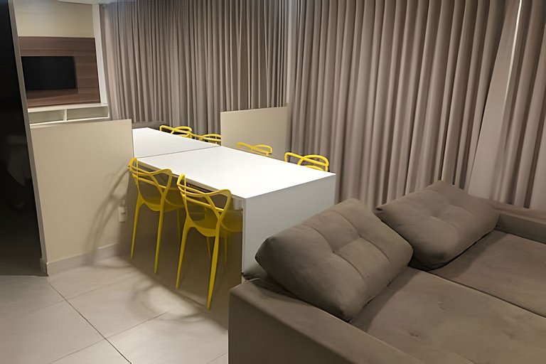 iFlat Brookfiled Towers Maior c/ Varanda 55 mts