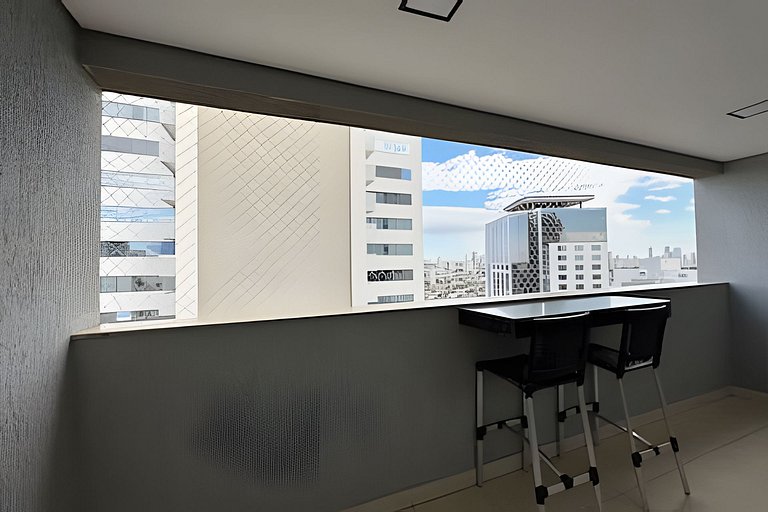 Lindo Flat para hospedagem no jardim goiás
