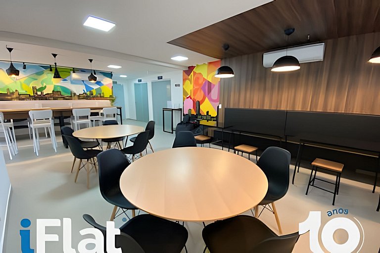 Lindo Flat para hospedagem no jardim goiás