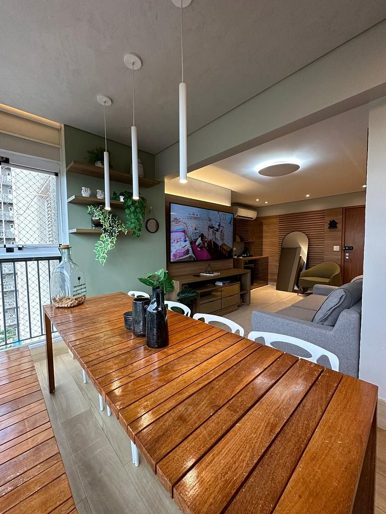 Luuxuoso Winner 2 suites e churrasqueira.