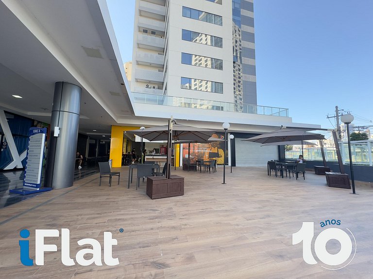 Hospedagem incrível com Vista no Jardim Goiás Flamboyant